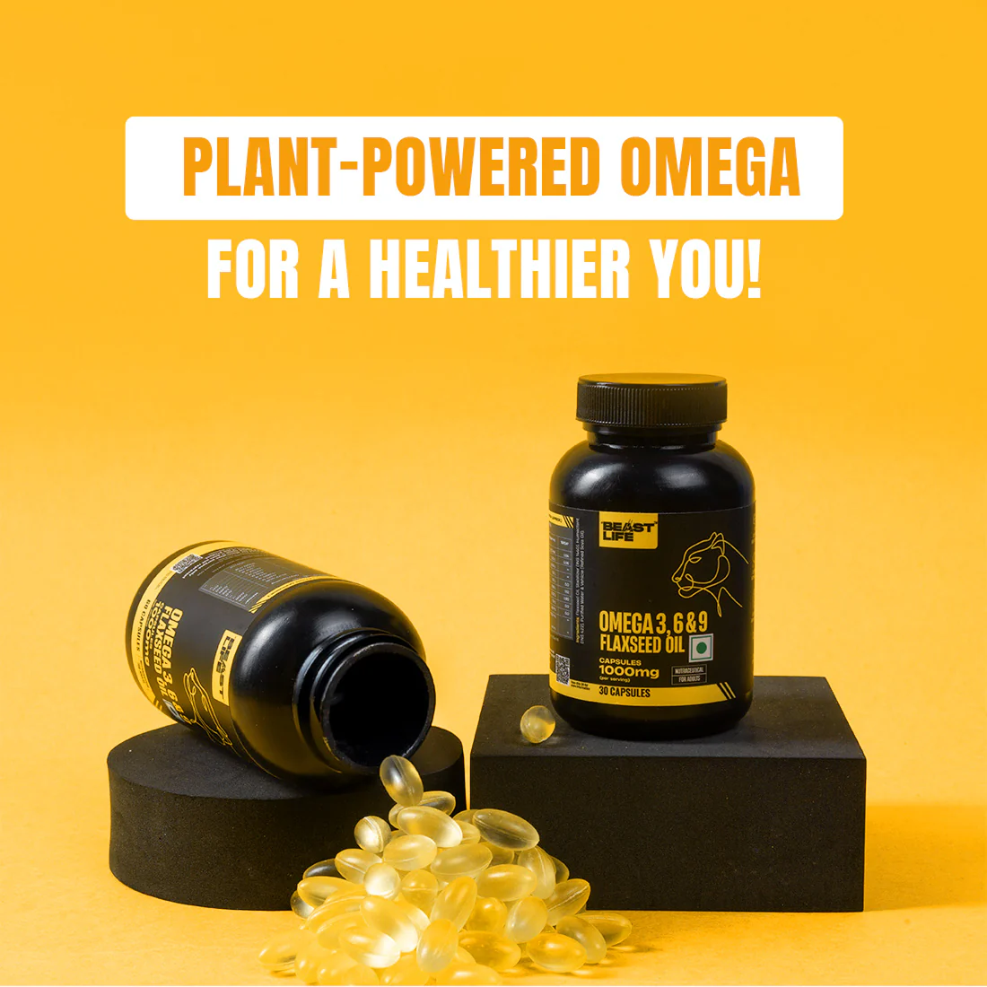 3X Strength Veg omega 3 6 9 | 45 Day Pack - Image 5