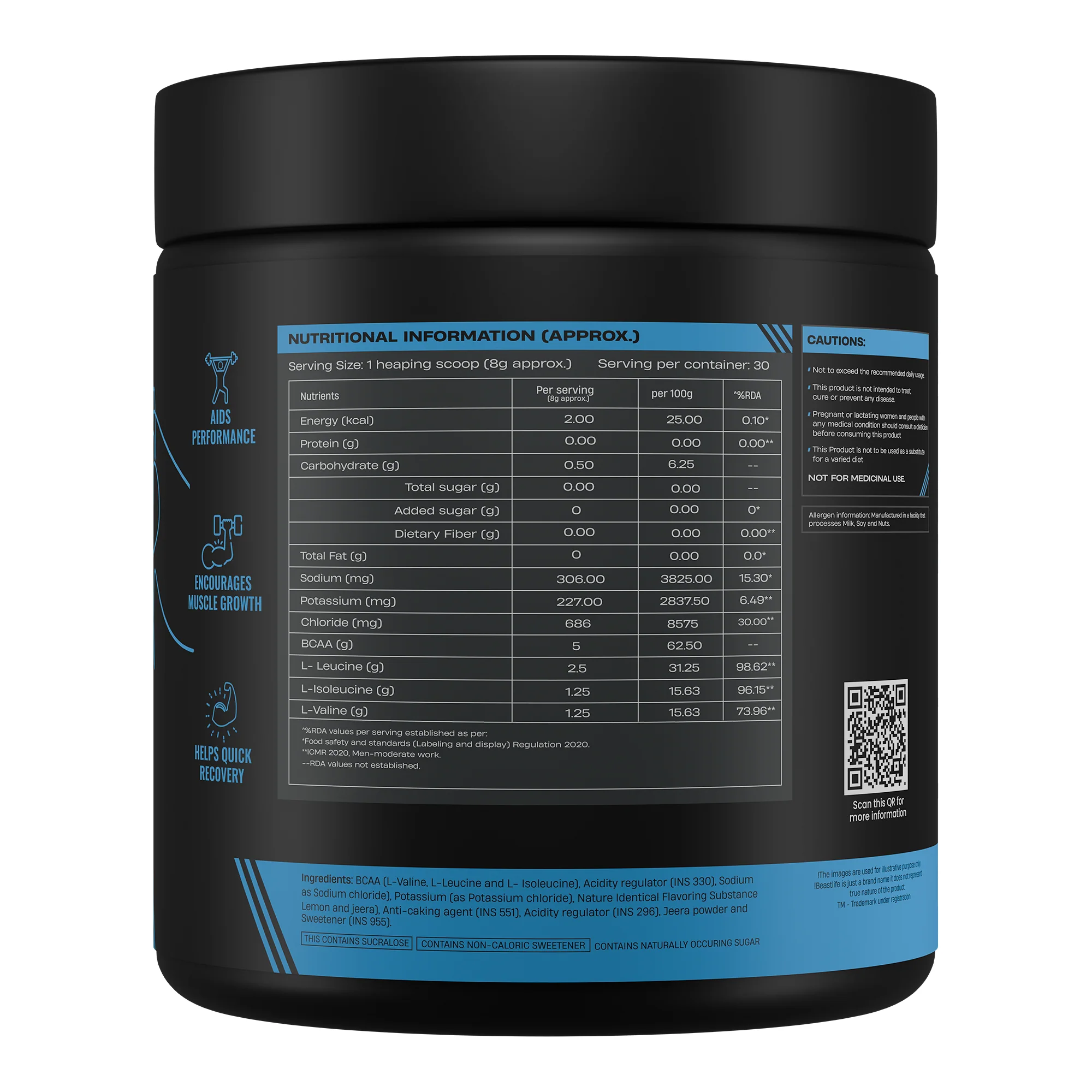 Shikanji BCAA with Electrolytes | 240 g - Image 8