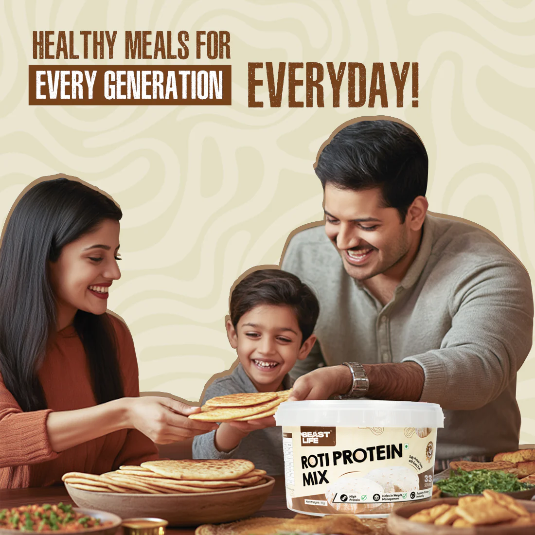 ROTI Protein Mix | ROTI 2.0 | 500 g - Image 3