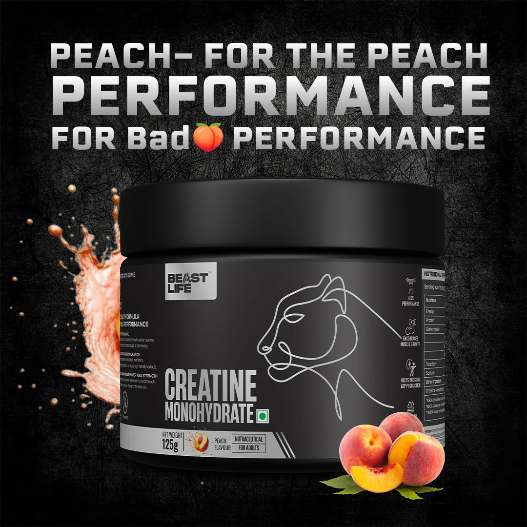 Creatine Monohydrate | Peach | 125 g - Image 3