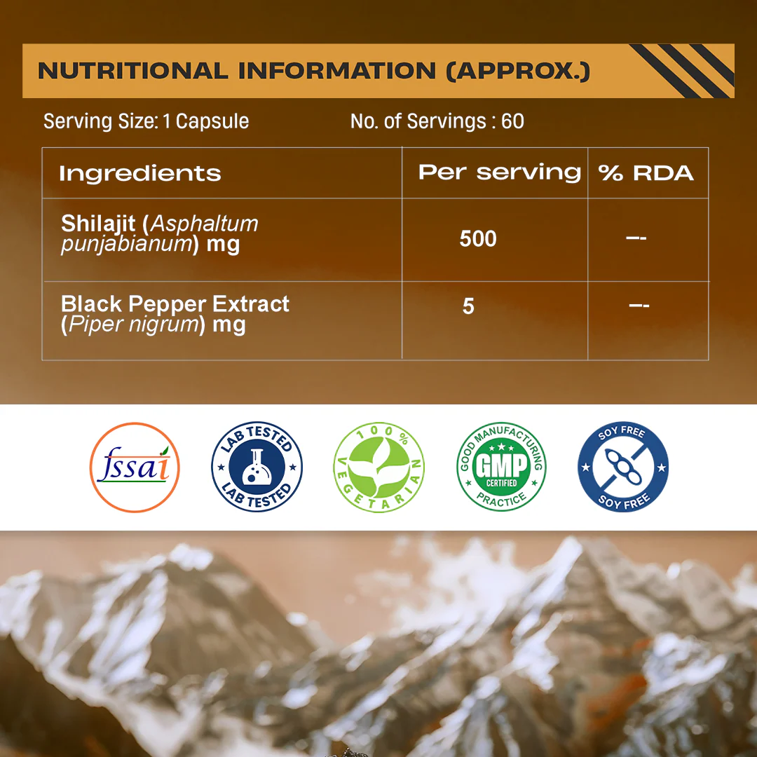 Himalayan Shilajit+ Capsules | 60 N - Image 10