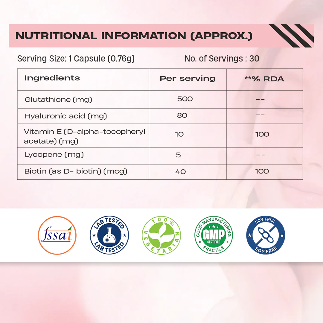 L- GLUTATHIONE+ CAPSULES | 30N - Image 10