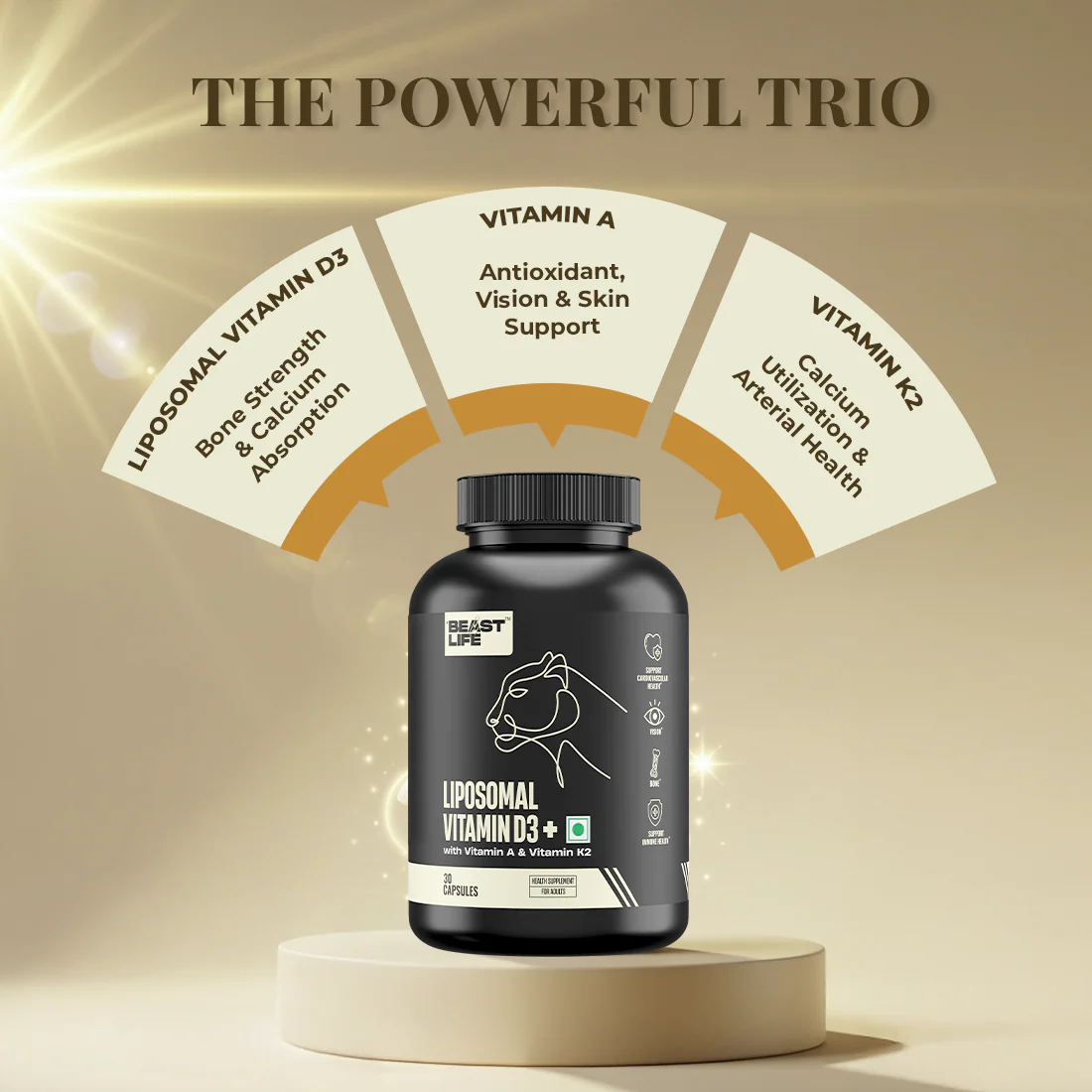 Liposomal Vitamin D3 Capsules | 90 Day Pack - Image 2