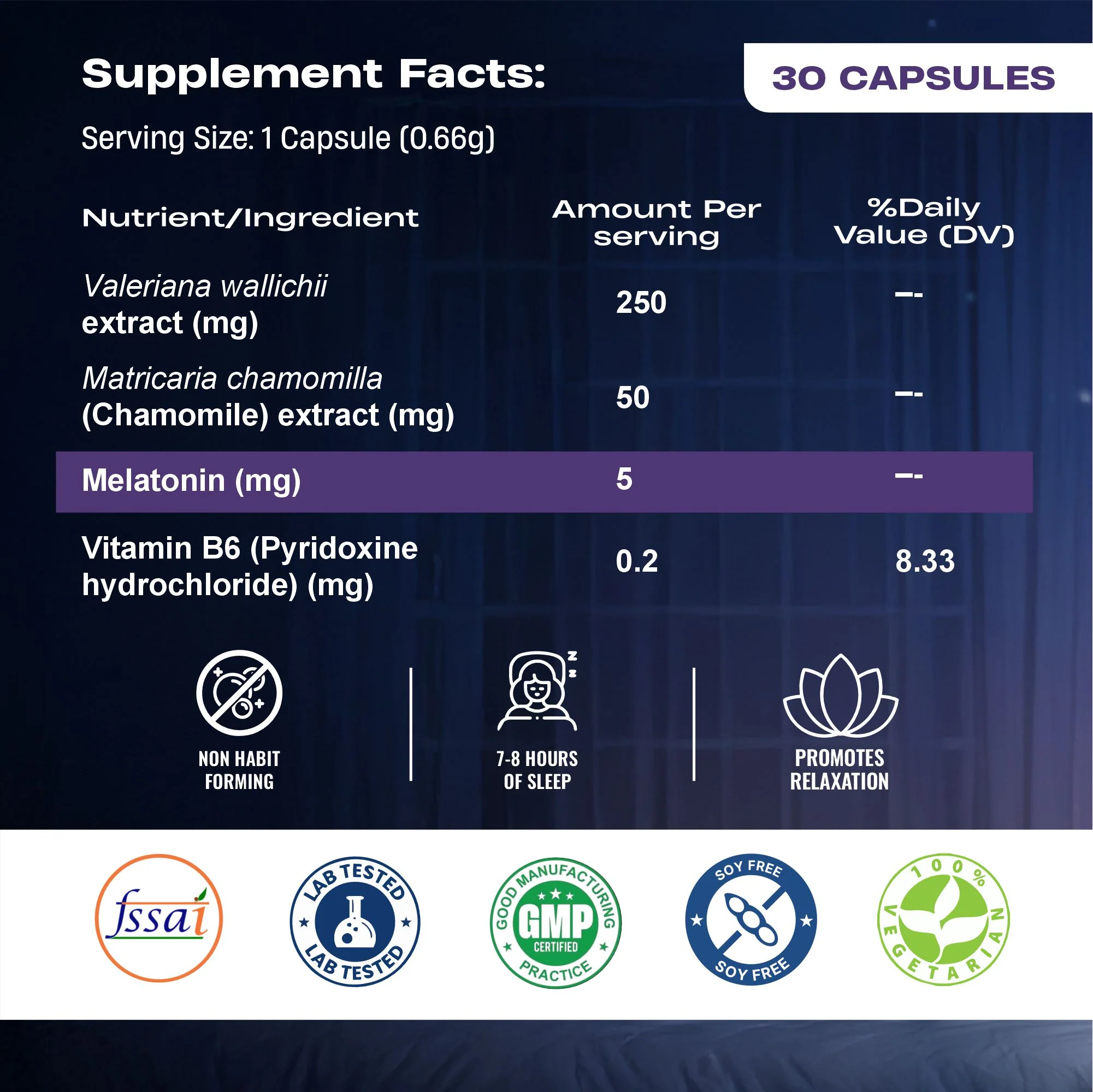 Melatonin+ 5 mg with Valeriana & Chamomile | 90N - Image 9