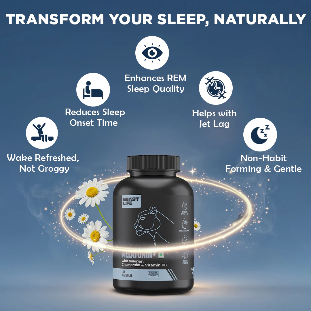 Melatonin+ 5 mg with Valeriana & Chamomile | 30 N - Image 4