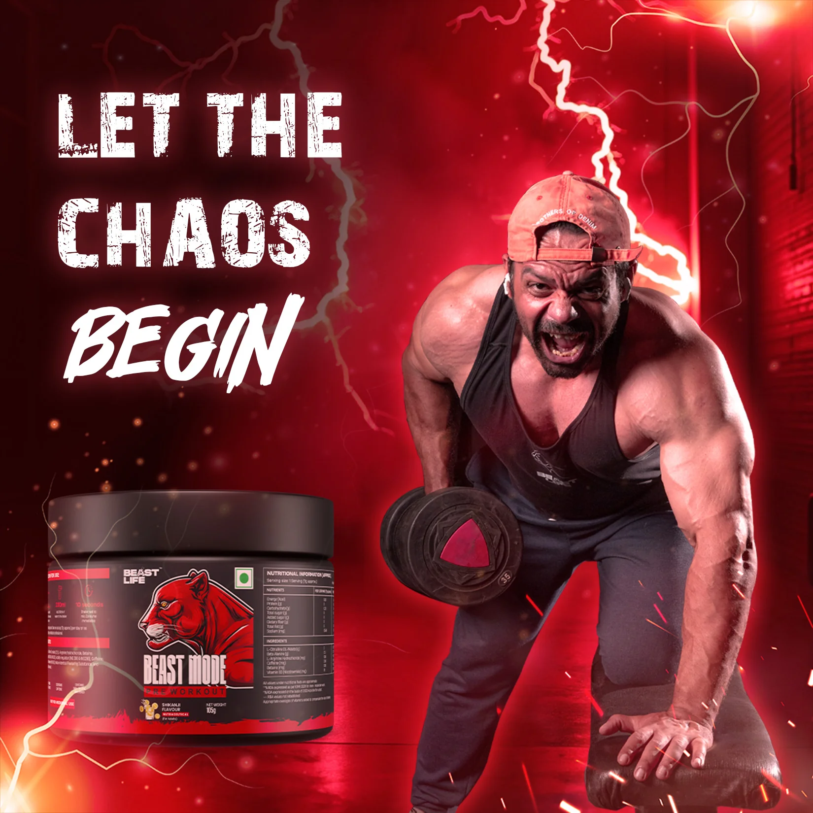 Pre Workout | Shikanji | 105 g - Image 3