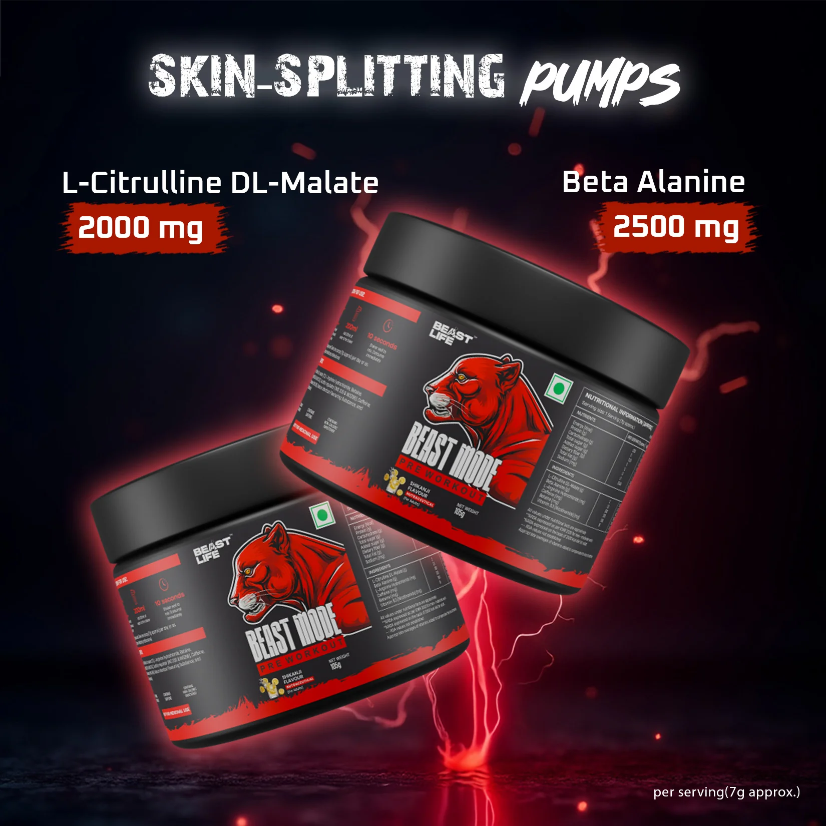 Pre Workout | Shikanji | 105 g - Image 9