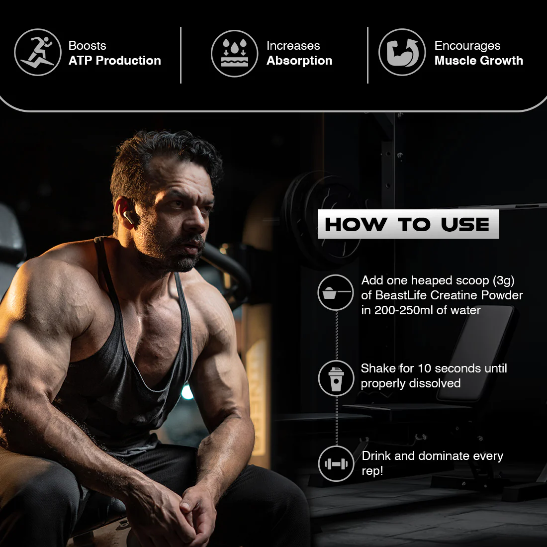 Super Micronized Creatine Monohydrate | 100G - Image 3